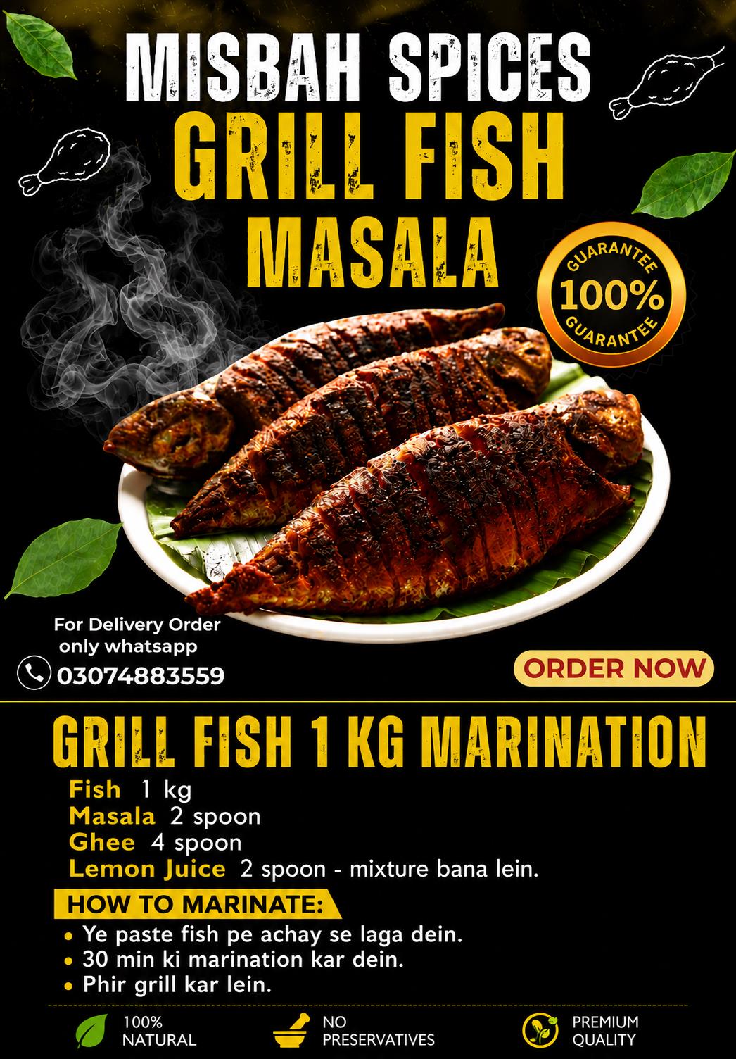 Grill Fish Masala